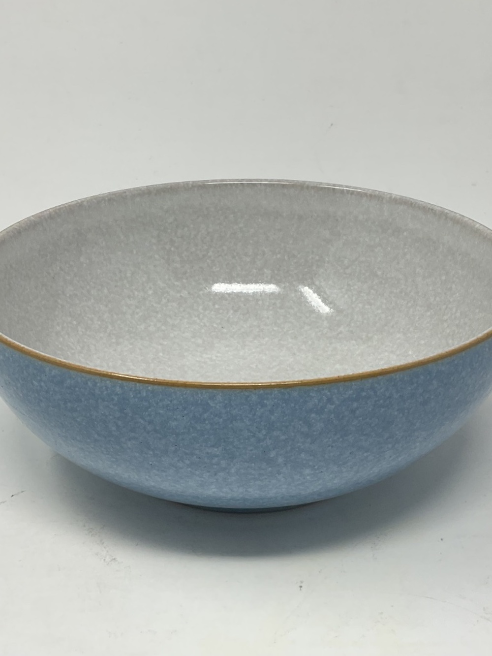 Denby Elements Blue Stoneware Soup Cereal Bowl (3 available $25 EACH)